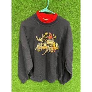 NWT Alder Brooks Pullover Sweater Women's Size 2XL Long Sleeve Fall Motif